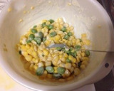 ＊とうもろこしと枝豆のかき揚げ＊作り方3写真