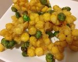 ＊とうもろこしと枝豆のかき揚げ＊作り方4写真