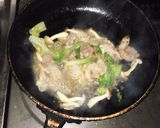 簡単！！豚肉としめじの和風パスタ作り方3写真