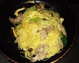 簡単！！豚肉としめじの和風パスタ作り方4写真