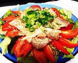 簡単チャーシューサラダ作り方5写真