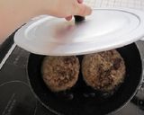 卵も牛乳も使わないふわふわハンバーグ作り方5写真