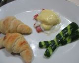 ヘルシーエッグベネディクトな朝食作り方4写真