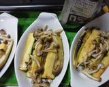 ズッキーニのミートチーズ焼き(*^^*)作り方4写真