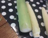 ヤングコーンの八宝菜風中華あんかけ作り方1写真