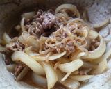 牛こまと糸こんの炒め煮♪作り方3写真