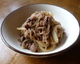 牛こまと糸こんの炒め煮♪作り方4写真