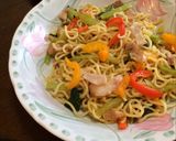 コンソメ・塩レモン風味な焼きそば〜 作り方8写真
