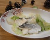 ルクエde速攻完成!マダラのレンジ蒸し作り方4写真