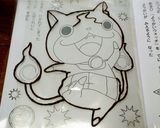 チョコペン♪ジバニャンのチョコプレート作り方5写真
