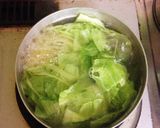 キャベツの簡単パスタ作り方1写真