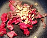 ☆牛しぐれ煮〜野菜と共に〜☆作り方1写真