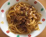 ミートソースパスタ作り方6写真