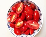 簡単！激うま〜♡カニカマとトマトの春巻き作り方1写真