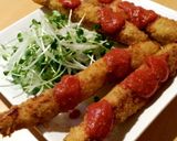 安い！簡単！豪華っぽい！レタス巻きサラダ作り方24写真