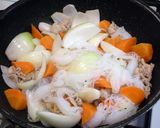 我家の定番 フライパンで作る肉じゃが作り方7写真