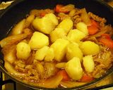 我家の定番 フライパンで作る肉じゃが作り方10写真