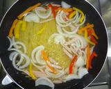 フライパン1つで☆パプリカの塩パスタ作り方3写真