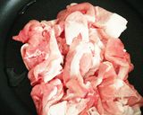 簡単！豚こまでお手軽豚丼作り方2写真