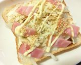 オニスラ・ベーコンの焼肉たれトースト作り方5写真