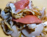 ほたての貝柱は刺身に　残りは煮付けに！作り方1写真