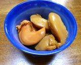 ほたての貝柱は刺身に　残りは煮付けに！作り方3写真