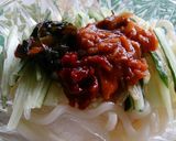 ほやのコチュジャン漬け冷しうどん作り方4写真