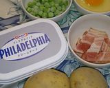クリームチーズのポテトグラタン作り方1写真