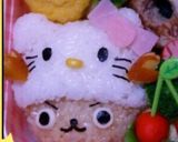 チョッパー＆キティ☆キャラ弁・遠足作り方3写真