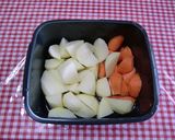 ★簡単！ベーコンとポテト他でガリバタ炒め作り方2写真
