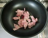 ★簡単！ベーコンとポテト他でガリバタ炒め作り方4写真