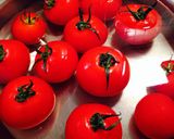 完熟安売りトマトの保存法！トマトのマリネ作り方1写真