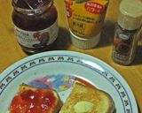 我が家の定番朝食！ハムチートースト作り方6写真
