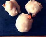 低糖質ミックスナッツ入おから餅♡伝統餅風作り方3写真