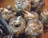 小あじ煮干しの酢漬け☆彡作り方6写真