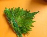 梅肉オクラの大葉包み天ぷら☆作り方3写真