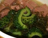 ゴーヤとスパムの昆布煮作り方3写真