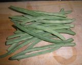 インゲンの胡麻和え作り方1写真