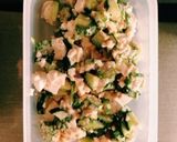 ローカロリーダイエット豆腐とオクラサラダ作り方2写真