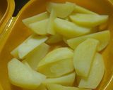 妊娠中も安心☆揚げないポテト作り方1写真