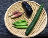 夏バテには負けないぞ！”夏野菜の梅和え”作り方1写真