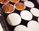 ギョウザの皮でピザ★(*^_^*)作り方1写真