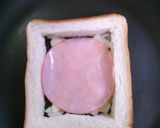 中から卵がとろ～り♪ハム&チーズ食パン作り方3写真