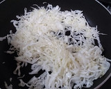 唐揚げリメイクとんぺい焼き風作り方2写真