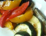 焼ししゃもと夏野菜の和風マリネ作り方1写真