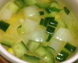 トウモロコシのココナッツ風味スープ作り方6写真
