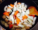 色どり野菜のスープカレー作り方4写真