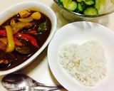 色どり野菜のスープカレー作り方7写真