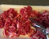 お昼ごはんに♪１０分で簡単牛肉の甘辛丼作り方1写真