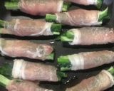 ゴーヤの肉巻き ～マスタード添え～♪作り方4写真
